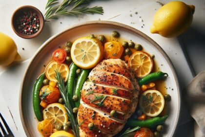 Zesty Chicken Piccata Lemon: A Tangy Twist on Tradition