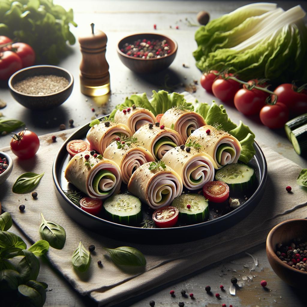 Delicious Turkey Cheese Roll Ups: Quick, Tasty Bites!