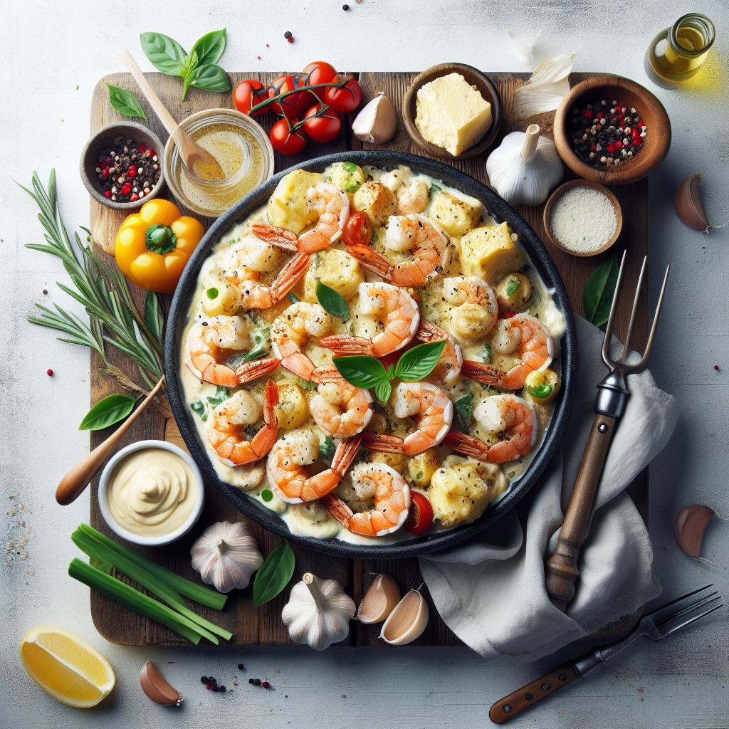 Indulge in Creamy Garlic Butter Shrimp: A Flavorful Delight