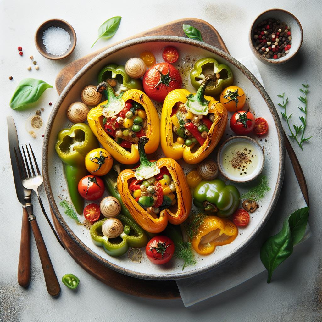 Mediterranean Stuffed Peppers: A Flavorful Culinary Journey