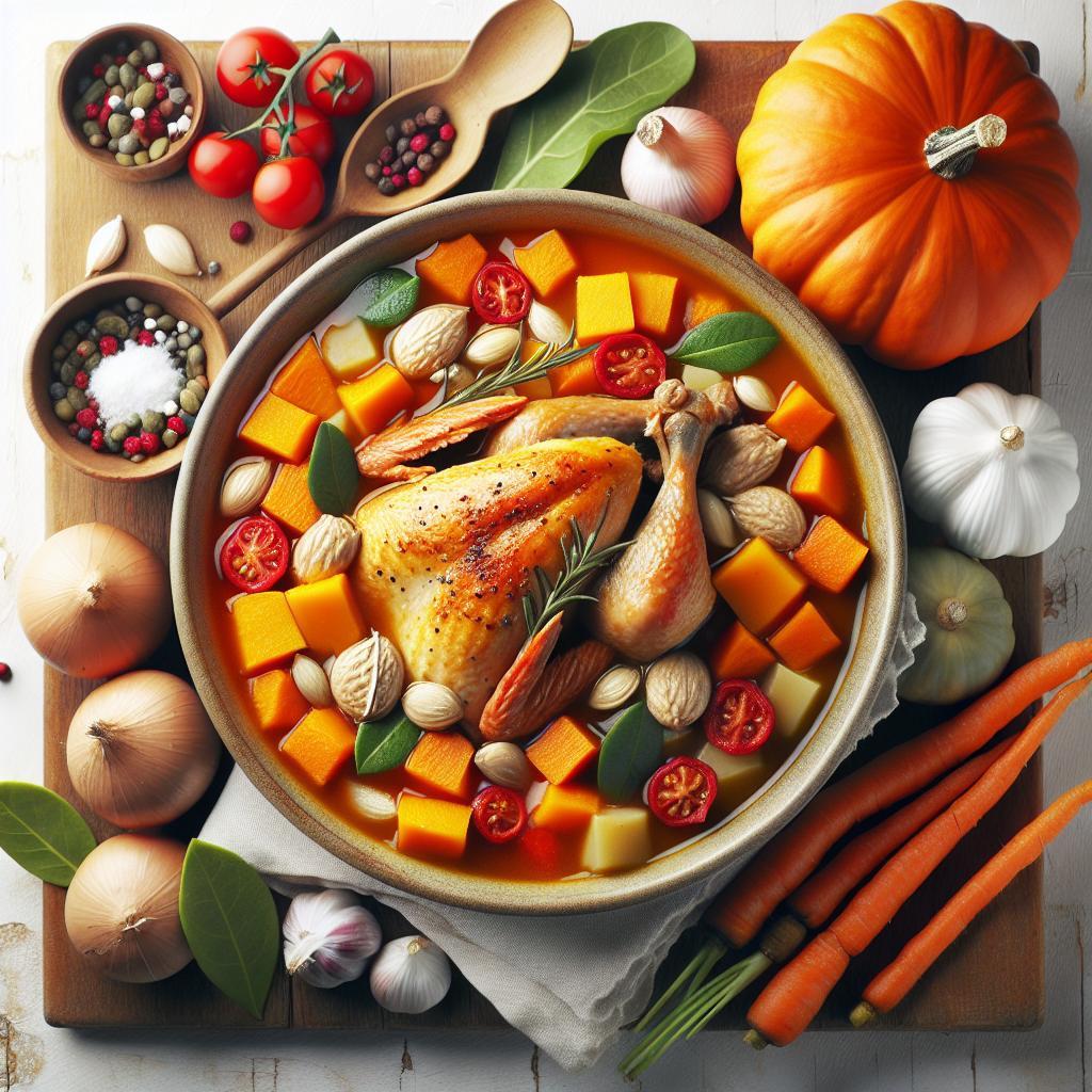 Savor the Season: Heartwarming Turkey and Pumpkin Stew Recipe