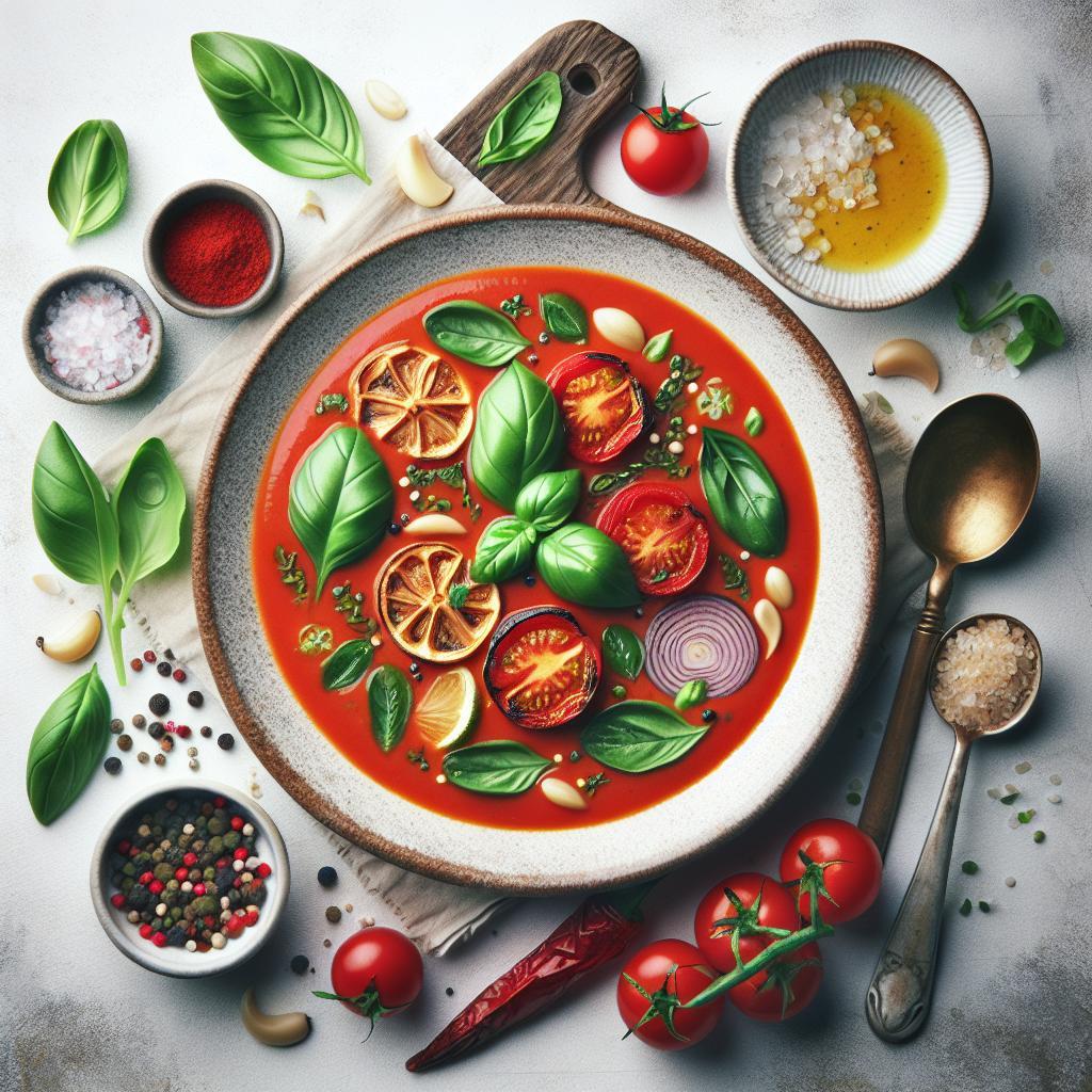 Savor the Flavor: Crafting the Perfect Roasted Tomato Basil Soup