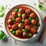 Savory Turkey Meatballs Simmered in Rich Marinara Sauce
