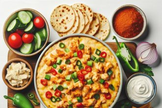 Creamy Chicken Queso Dip: A Flavorful Fiesta Treat