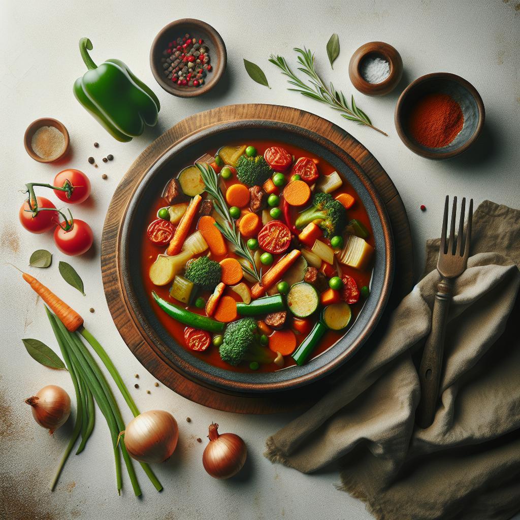 Hearty Vegetable Stew: A Flavorful Comfort in Every Bite