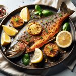 Zesty Baked Trout with Lemon: A Fresh, Flavorful Delight