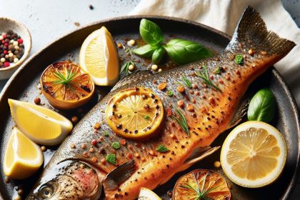Zesty Baked Trout with Lemon: A Fresh, Flavorful Delight