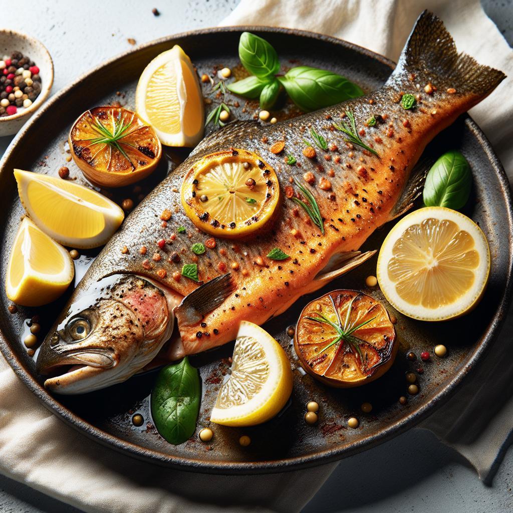 Zesty Baked Trout with Lemon: A Fresh, Flavorful Delight
