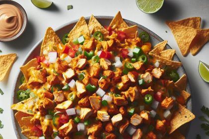 Crunchy Chicken Nachos: A Flavor-Packed Fiesta Treat