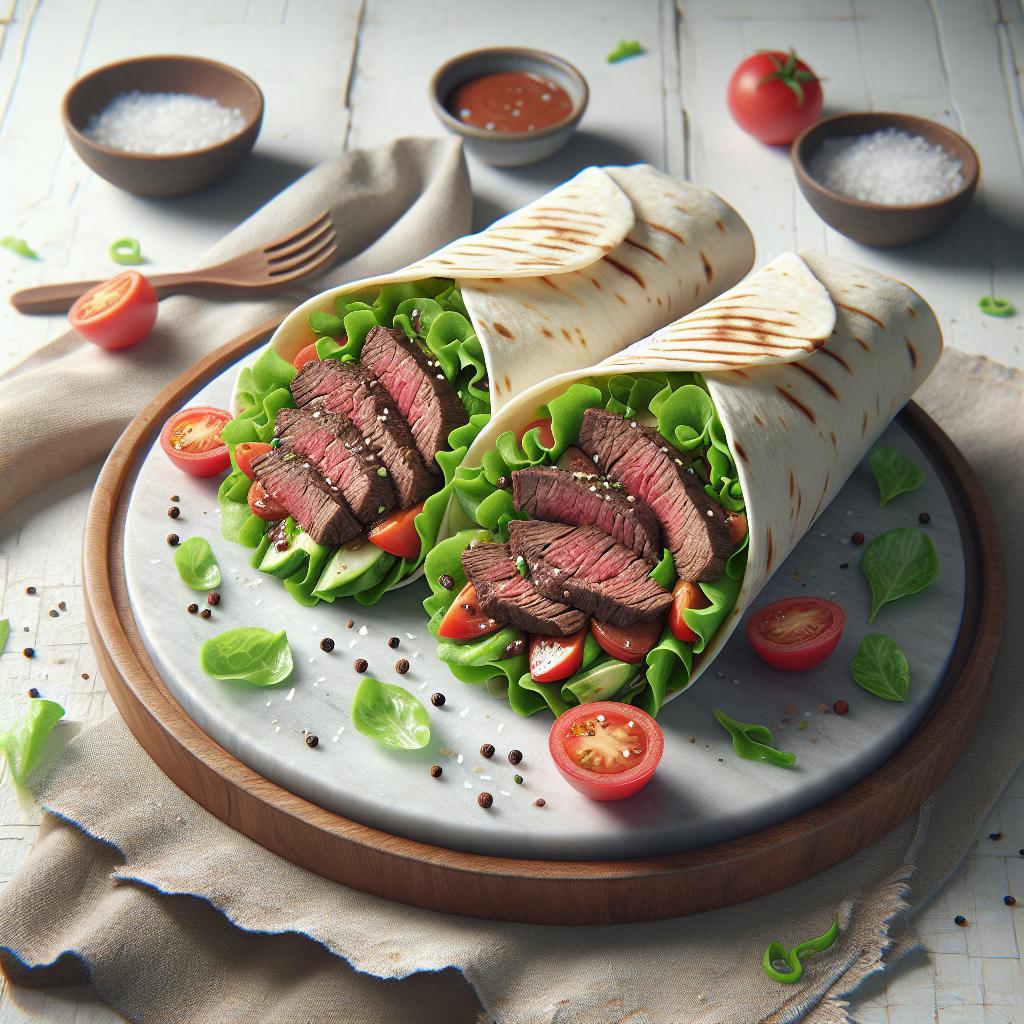 Beef Wrap Bliss: A Savory Twist to Your Meal Routine