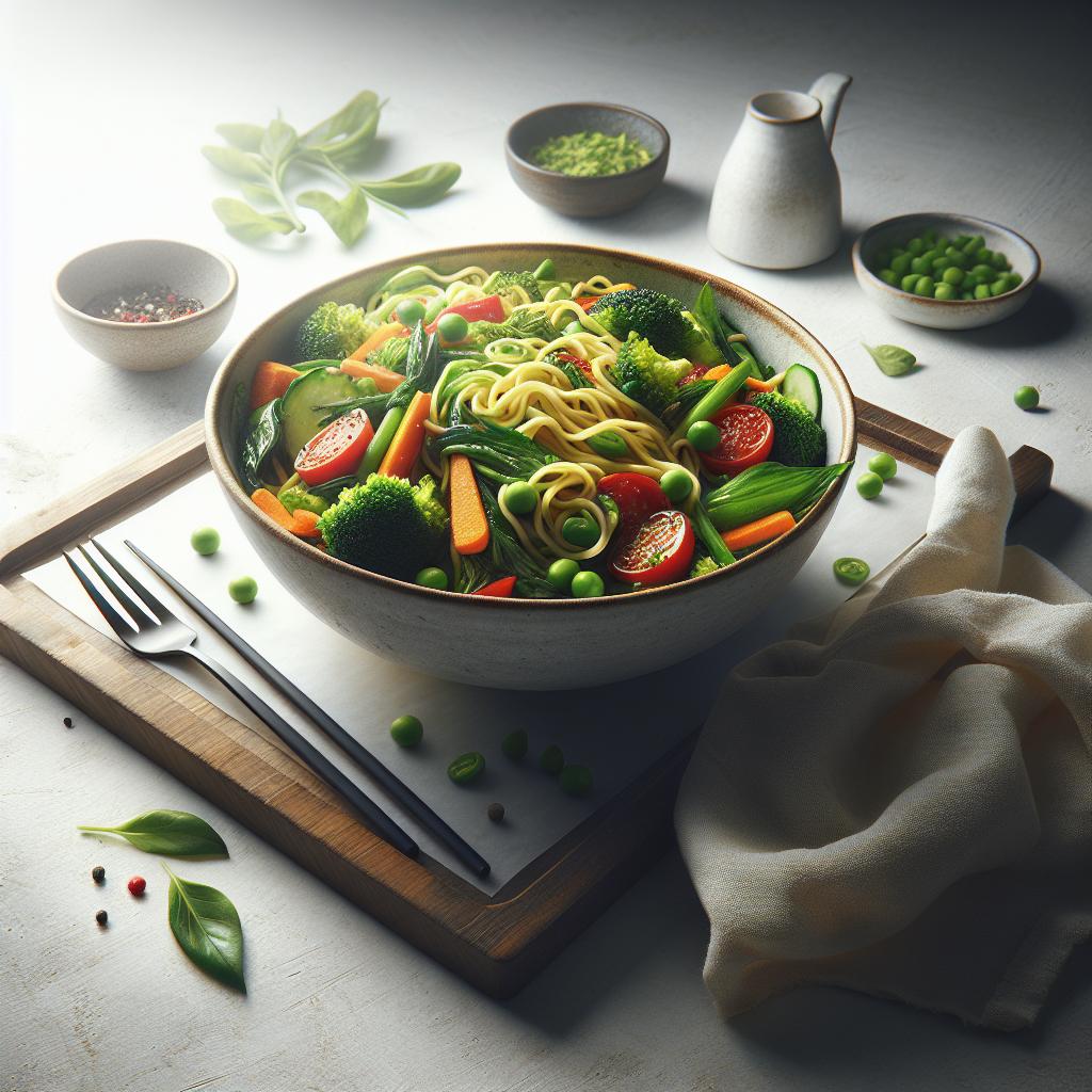 Twist Your Taste Buds with Fresh and Flavorful Vegetable Noodles