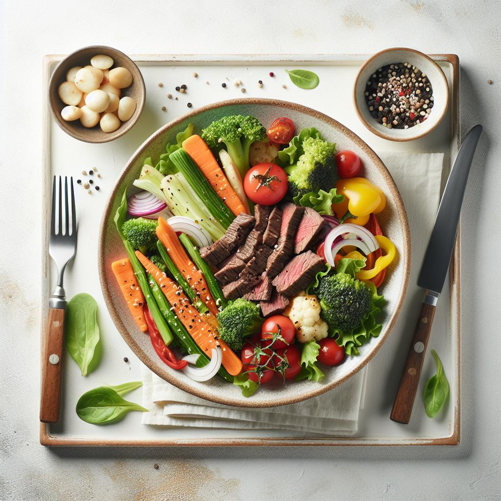 Beef Veggie Delight: A Savory Twist on Healthy Eating