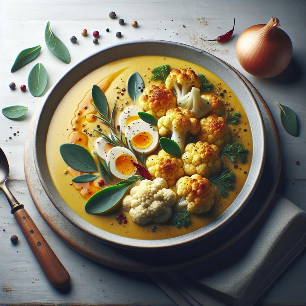 Golden Roasted Cauliflower Soup: A Cozy Culinary Delight