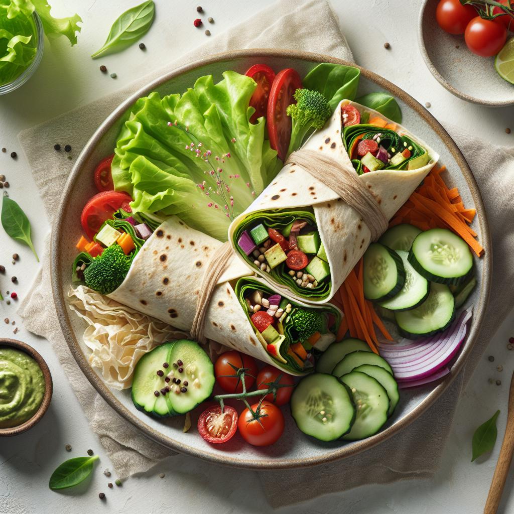 Wrap Up Wellness: The Ultimate Guide to Vegetable Wraps