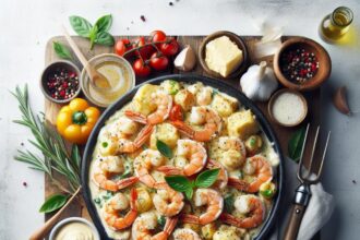Indulge in Creamy Garlic Butter Shrimp: A Flavorful Delight