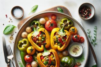 Mediterranean Stuffed Peppers: A Flavorful Culinary Journey