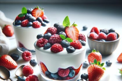 Berry Bliss: Crafting Delicious Greek Yogurt Cups