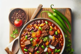 Hearty Beef and Bean Chili: A Flavor-Packed Classic Recipe
