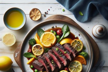 Zesty Beef Lemon Delight: A Citrus Twist on Classic Flavor