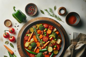 Hearty Vegetable Stew: A Flavorful Comfort in Every Bite