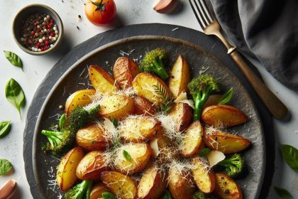 Crispy Garlic Parmesan Roasted Potatoes: A Flavorful Delight