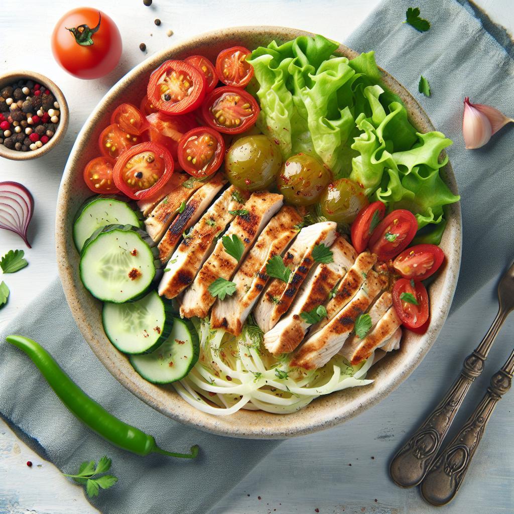 Flavor-Packed Chicken Shawarma Bowl: A Mediterranean Delight